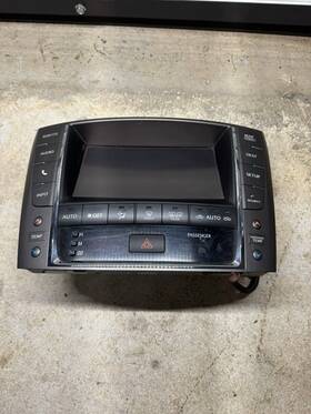 86110-53190 Lexus 2012-2013 Is250 Is350 Navigation Display Climate Control Panel