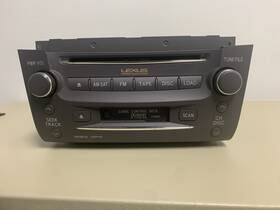 86120-30a80-e0 Lexus 2007 Gs350 Am/fm Cd Player Radio Receiver Excellent Working Condition