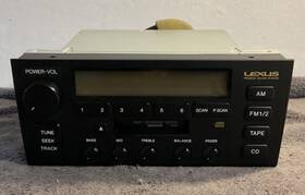 86120-50362 Lexus 95 96 97 Ls400 Am/fm Cassette Player Radio Receiver