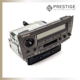 86120-50b30 Lexus 2004-2006 Ls430 Am Fm Cassette Player Radio Receiver Id P6836