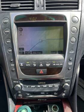 8612030f90c0 Lexus 2008 To 2009 Gs300 Gs350 Gs430 Navigation Gps Radio Cd Oem