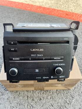 86130-76790 Lexus Ct200h F Sport Oem Stereo Radio Head Unit Xd Am Fm Micro Sd