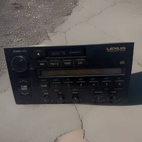 Kex-m9071zt Lexus Keh-m9741zt 1990-94 Am/fm Cassette Radio 86120-33020 Toyota Oem A-7