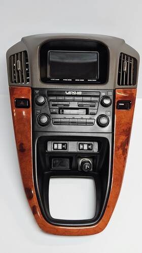 86120-48030 Lexus Oem 1999-2003 Rx300 Radio Nav Climate Control Center Console Shifter Bezel