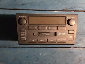 Uf068157 Lexus 2000 Gs300 Pioneer Car Stereo Radio Head Unit Cassette Cd Player