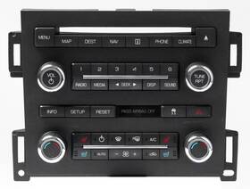 8a5t-18a802-eb Lincoln 2009 Mks Audio Climate Control Panel Heated Seats Part Id