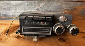 C9la-19a242-185 Lincoln 1969 1970 1971 Mark Iii Replacement Am Stereo 8 Track Radio Ik Untested