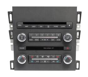 Ch6t-19c156-ba Lincoln 2012 Mkz Am Fm Radio Single Disc Cd Mp3 Player Navigation