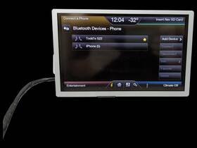 Dp5t-188955-fc Lincoln 2013 Mkz Sync2 Info Navigation Screen Display Tested