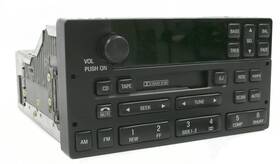 F8vf-18c870-bg Lincoln 1998-00 Town Car Am Fm Radio Cassette Player Cd Controls