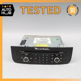00254862 Maserati Granturismo M145 Head Unit Comand Radio Cd Navigation 254862 Oem