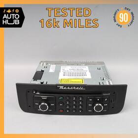 334614 Maserati 341829 Granturismo M145 Head Unit Comand Radio Cd Navigation Oem 16k