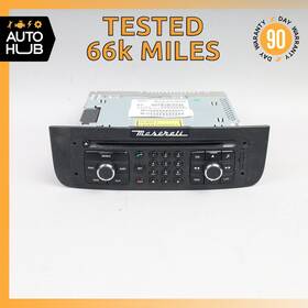 980145447 Maserati Granturismo M145 Head Unit Comand Radio Cd Navigation Oem 66k