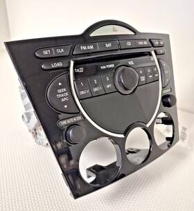 07a1b1353018 Mazda 04-08 Rx8 Oem Am Fm 6 Disc Radio With Bezel