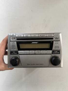 14790134 Mazda 2004-2005 Miata Bose Radio Stereo Cd Player Oem Used Tested Working Msm