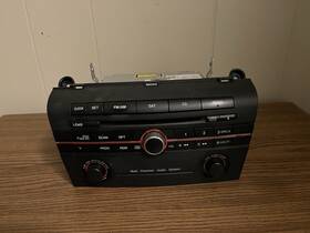 14797178 Mazda 3 Oem Radio 2007-2009