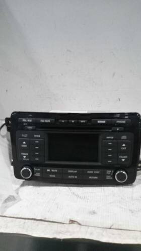 638-51318a Mazda Audio Equipment Radio Receiver Am-fm-cd 6 Disc Fits 09-10 Cx-9 481425