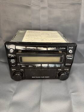 638-57801 Mazda Oem 2002 Protege Radio Assembly. No Cassette