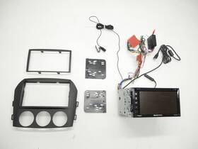 Vrcp-65 Mazda 06-08 Mx-5 Nc Miata Radio Trim Bezel With Soundstream Headunit