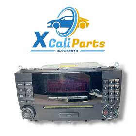 A2098702189 Mercedes 2003-2009 Clk350 Am Fm Radio Stereo Cd Player Head Unit Oem