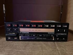 6762031 Mercedes Becker 6765041 W124 W126 Oem Benz Grand Prix Model 754 Radio Cassette #