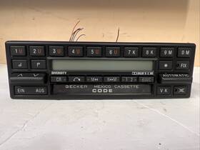 0028203986 Mercedes-benz Radio Cassette Player Becker Mexico Be0830 For Parts Not Working