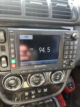 1638200579 Mercedes-benz 2002-05 W163 Mcs Command Unit Radio Navigation Ml320 Ml350