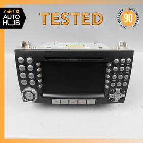 1718201989 Mercedes-benz 05-08 R171 Slk55 Slk350 Head Unit Radio Am/fm Cd Navigation Player Oem