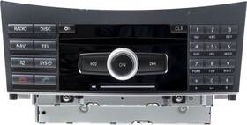 212906900 Mercedes-benz 2010 E-class Am Fm Radio 6-disc Cd Player Telematics Nav