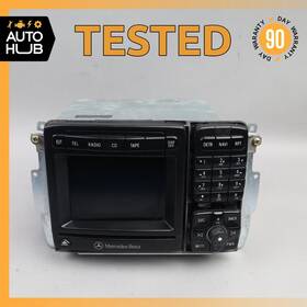 2208270542 Mercedes-benz W215 Cl500 Command Head Unit Radio Navigation Cd Oem