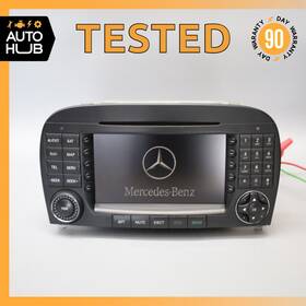 2304420360 Mercedes-benz 05-08 R230 Sl550 Sl55 Amg Command Head Unit Radio Navigation Cd Oem