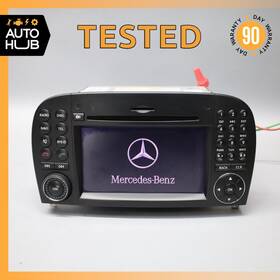 2309001100 Mercedes-benz 09-12 R230 Sl550 Sl63 Amg Command Head Unit Radio Navigation Cd Oem