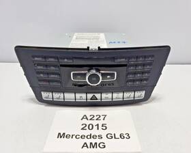 A1669005115 Mercedes-benz 13-16 Oem X166 Gl63 Amg Dash Radio Control Head Unit