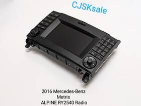 Ry2540 Mercedes-benz 2016 Metris Alpine Radio Used