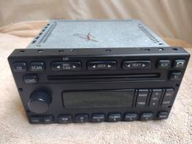 5l8t18c815fc Mercury Stereo Radio Am Fm Cd 6 Disc 05-07 Ford Escape Untested