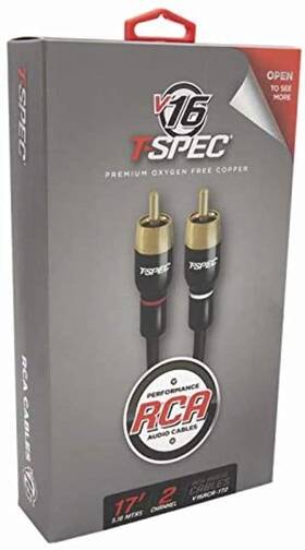 V16rca-172 Metra Electronics/heise - V16 Series Rca Audio Cables 17 Feet