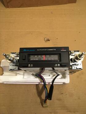 67-434 Midland Used 1983 Model Am/fm Cassette Radio Tested Works