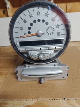 Oem-65.12-3455539-01 Mini 6977077 2009-2010 Cooper Speedometer And A/v Equipment Player