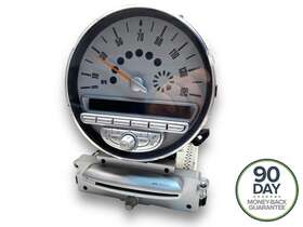 65.12-3450803-02 Mini Cooper 07-10 S R56 Genuine Speedometer Cluster Radio Cd Player Assembly Oem