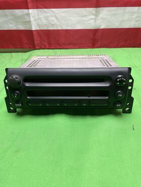 65129142414-02 Mini Cooper 04-08 Audio Equipment Radio Am Fm Stereo Cd