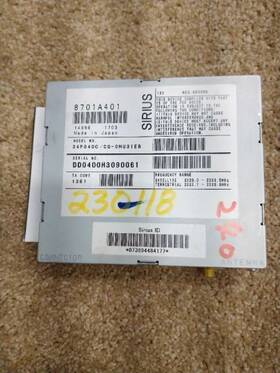 638-14164 Mitsubishi Outlan Sp 2017 Audio Equipment Radio 742407