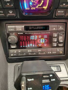 Mb629139 Mitsubishi 1993 3000gt Radio/ Headunit