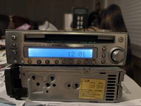 Mc-h710 Mitsubishi Minidisc Cd Player Head Unit Retro Old School Radio Stereo