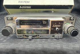 Rx-7em Mitsubishi Vintage Car Audio Auto-eject Cassette Deck Japan Preloved