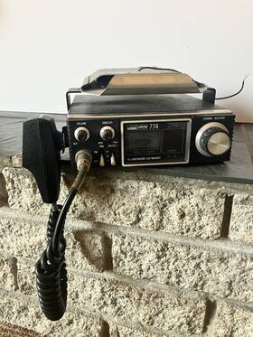 Gen-774a Montgomery Ward Vintage Airline Cb Radio Gen 774a Made In Japan 1970 S