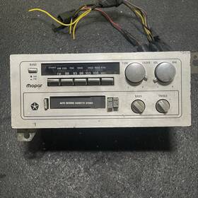 4293924 Mopar Vintage 1983 1984 Am Fm Cassette Radio Model