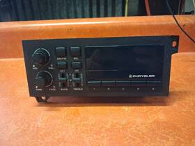 5269176 Mopar 1985-1993 Chrysler Dodge Jeep Am/fm Stereo Radio Core Untested #