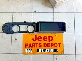 68607669 Mopar 2024 Jeep Wrangler Jlu Jt 12.3 Inch Radio Navigation Apple Car Play Display With Bezel