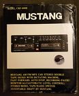 Mustang Crf-680b Vintage New Old Stock Crf Car Stereo Double Tape
