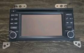 159159cj1a Nissan Rockford Fosgate Sat. Stereo Dvd Gps Rev Cam Display 2015 Xterra